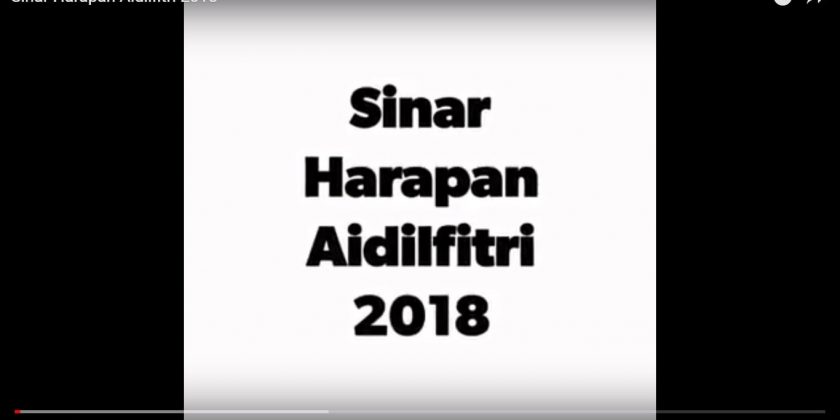 Sinar Harapan Aidilfitri 2018