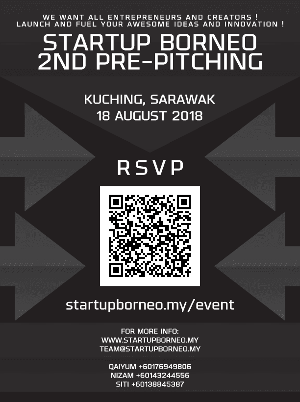 [Poster]2nd StartUp Borneo Pre-pitching