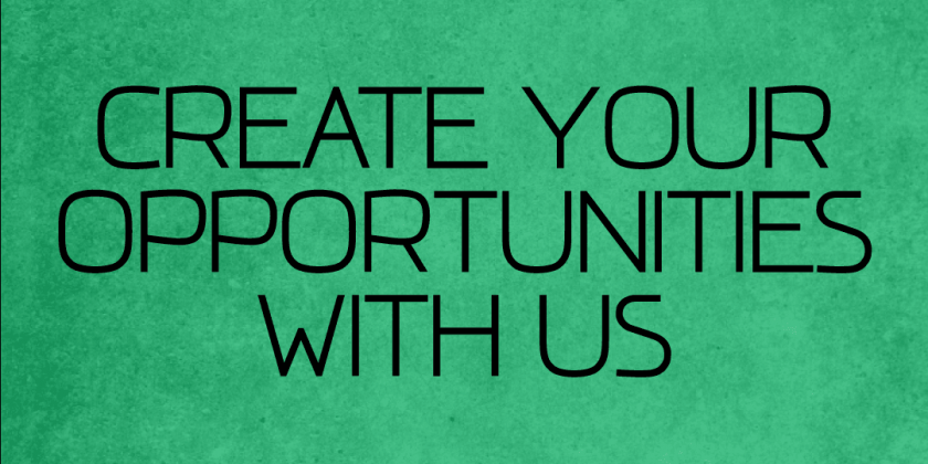 [Poster]Creat Your Opportunities With Us