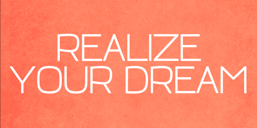 [Poster]Realize Your Dream