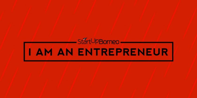 [Poster]I Am An Entrepreneur in Red