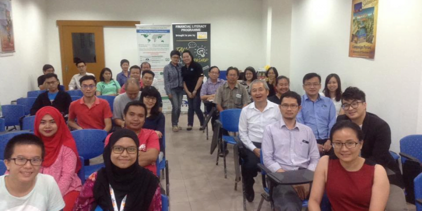 Financial Planning Talk by Mr. Sheng, Sec-Gen of StartUp Borneo