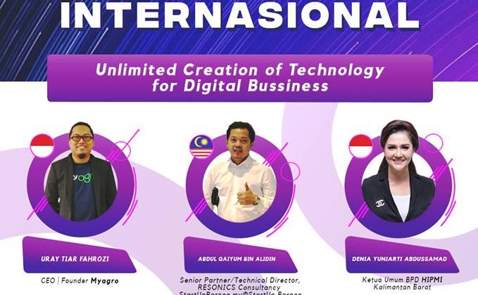 Seminar internasional “Unlimited creation of technology for digital bussiness”