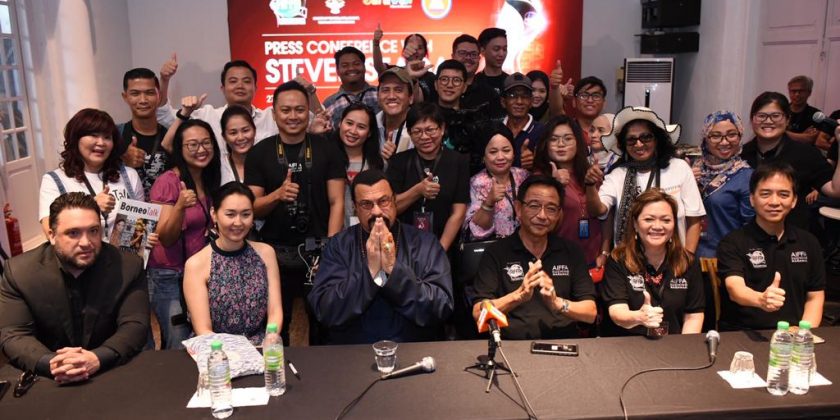 Steven Seagal bakal membuat pengambaran filem di Sarawak