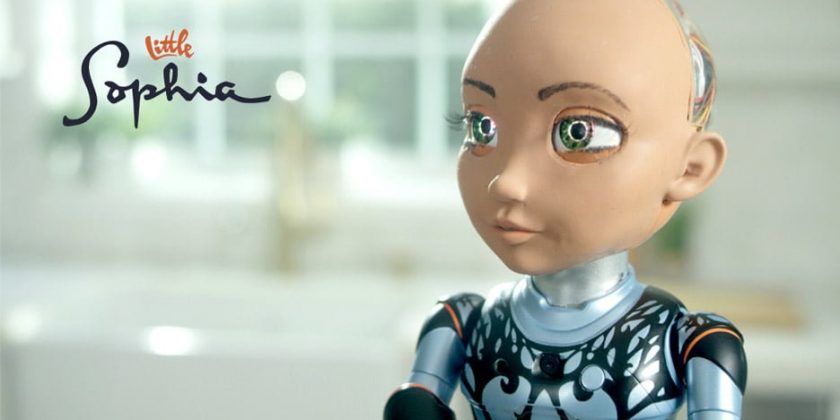 Hanson Robotics’ Little Sophia is a coding companion for young girls