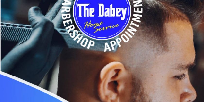 The Dabey Home Services, an app that can have appointment with barber immediately.