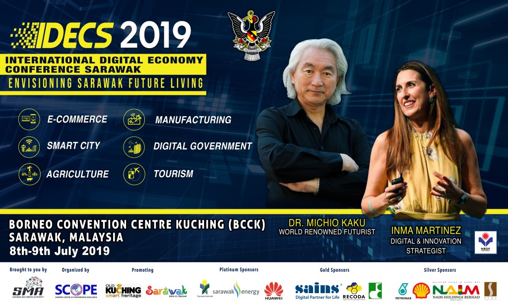 IDECS 2019, meeting with Dr. Michio Kaku