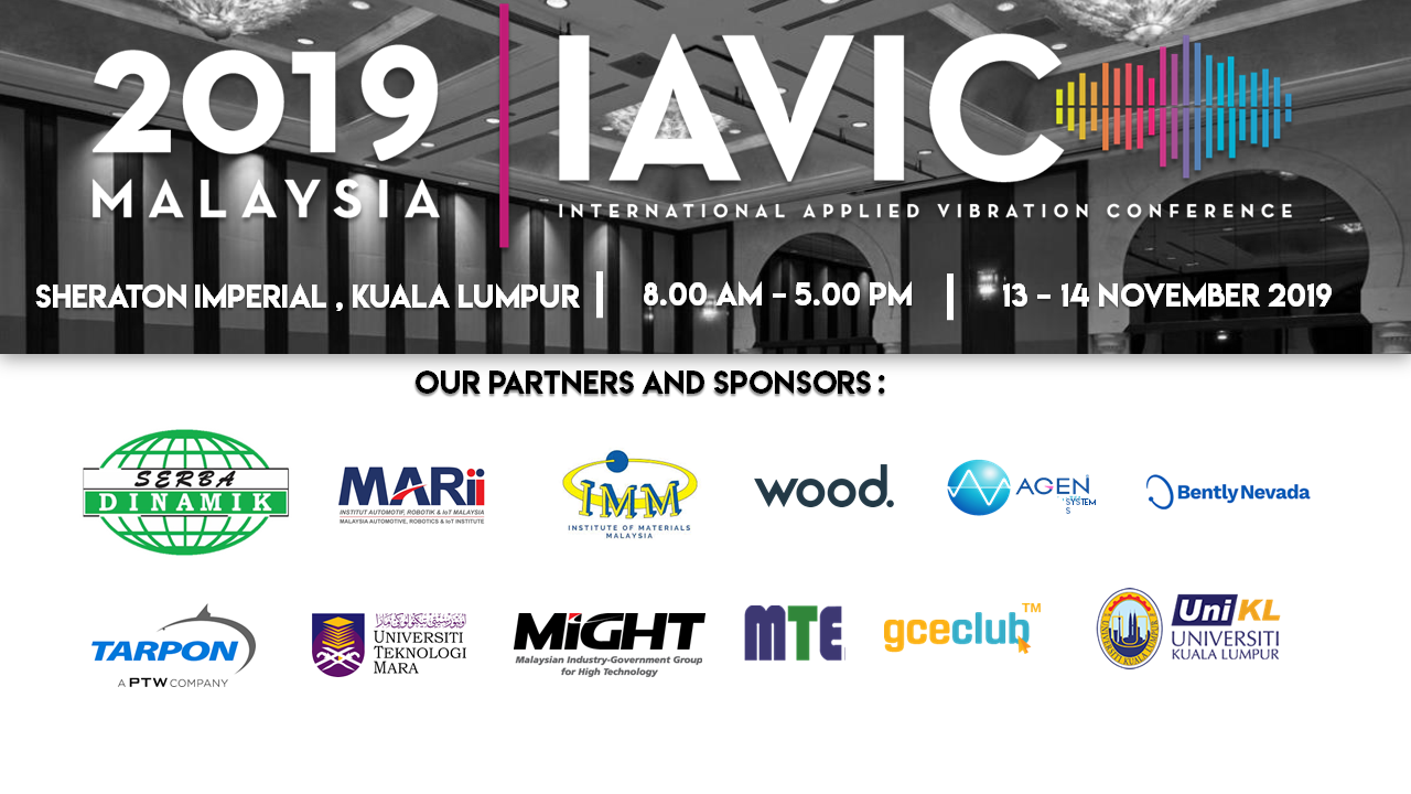 ? About IAVIC IMM International Applied Vibration Conference (IAViC) 2019