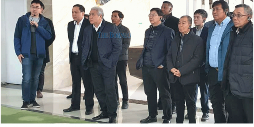 Awang Tengah leads delegation to visit solar manufacturing plant in Shanghai