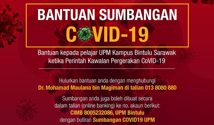 Bantuan kepada pelajar di UPM Kampus Bintulu Sarawak