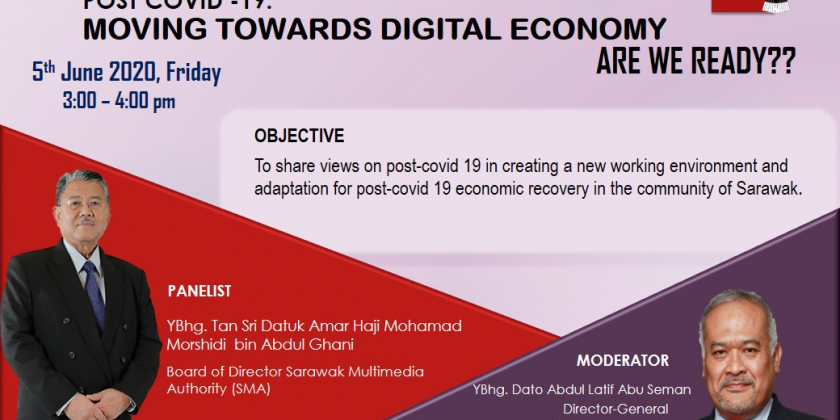 `POST-COVID 19: MOVING TOWARDS DIGITAL ECONOMY, ARE WE READY??’