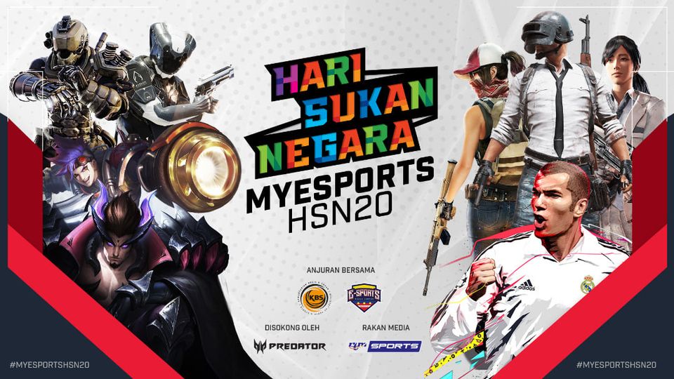 Kemeriahan Hari Sukan Negara 2020 diwarnai dengan kejohanan MyEsports HSN 2020 a…