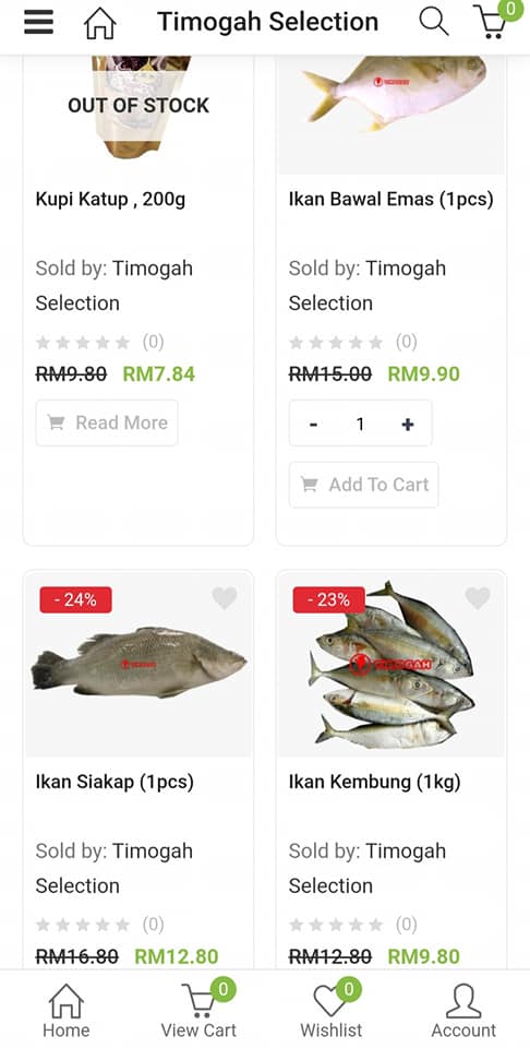 Pelbagai produk, pelbagai tawaran harga! Jom shopping online di TIMOGAH @ www.ti…