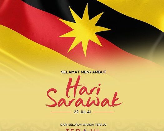 Selamat Menyambut Hari Sarawak buat kitak rakyat Sarawak
 #terajuofficial #HariS…