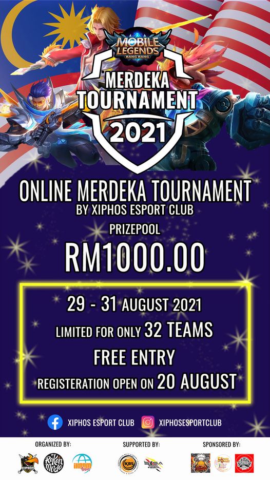 [XIPHOS TOURNAMENT MERDEKA MLBB 2021]

Sempena Bulan Kemerdekaan, Kelab Sukan El…