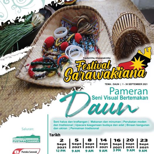 Pameran Seni Visual : Kegunaan Daun Tempatan