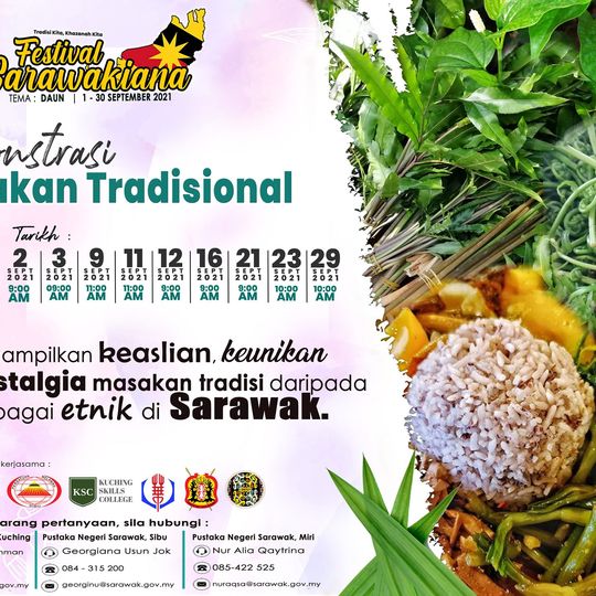 DEMONSTRASI MASAKAN TRADISIONAL: PENGGUNAAN DAUN DALAM MASAKAN MASYARAKAT CINA