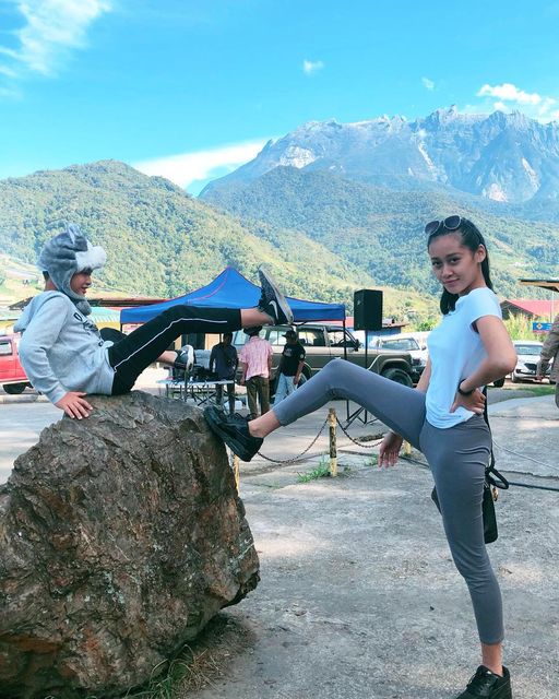 Andrew and Luhong take over Mount Kinabalu  #tinggitinggigunungkinabalu #sabah