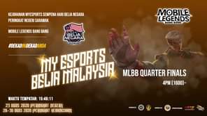 KEJOHANAN MYESPORTS SEMPENA HARI BELIA NEGARA 2020
PERINGKAT NEGERI SARAWAK
23 O…