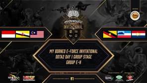 MYBORNEO E-FORCE INVITATIONAL 2020 DOTA 2
30 October 2020
Group Stage (Group E -…