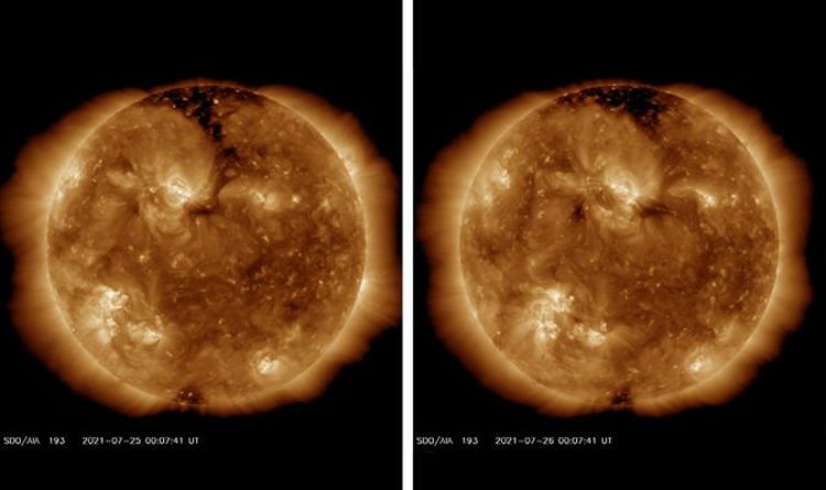 Solar winds incoming! Space weather forecast predicts ‘unrest’ as hole opens in the Sun