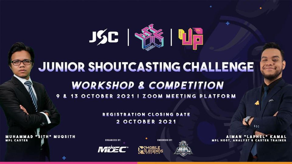 BERMINAT UNTUK MENJADI SEORANG PENGULAS E-SUKAN ??

Junior Shoutcasting Challeng…