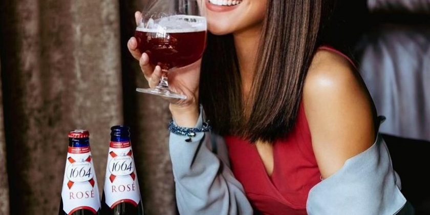 Bonjour everyone! Here’s to the NEW 1664 Rosé premium French wheat beer with a h…