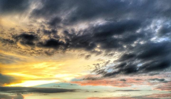 Sunset view from pantai pasir pandak