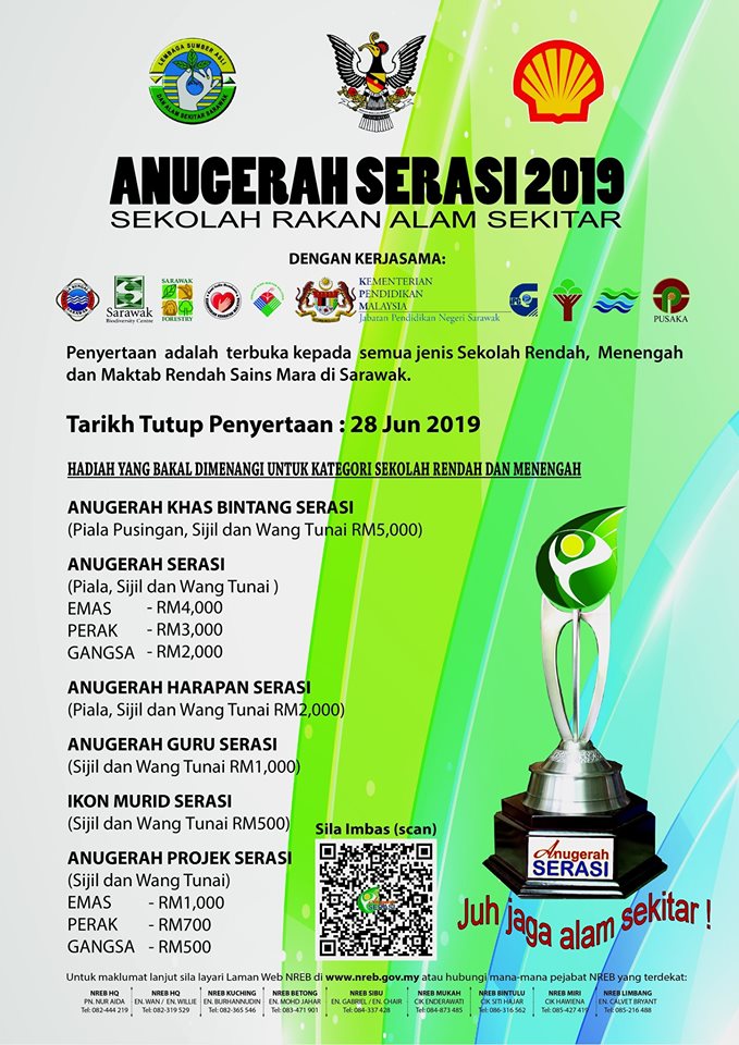 Sesi temubual bersama seorang pegawai dari NREB mengenai Anugerah Serasi 2019