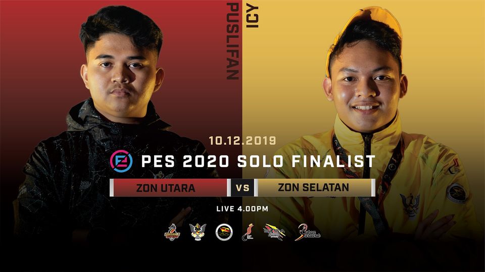 Tune in at 4.00pm (10 Dec 2019) to watch the Finals for the SUKSAR Esports PES S…