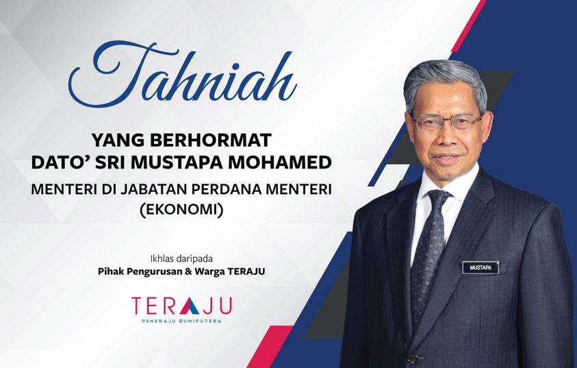 Ucapan Setinggi-Tinggi Tahniah di atas pelantikan Yang Berhormat Dato’ Sri Musta…