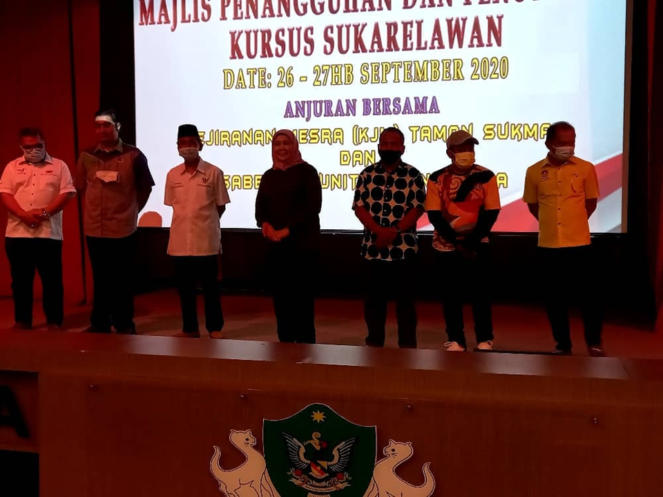 Program Kursus Sukarelawan anjuran KJM Taman Sukma