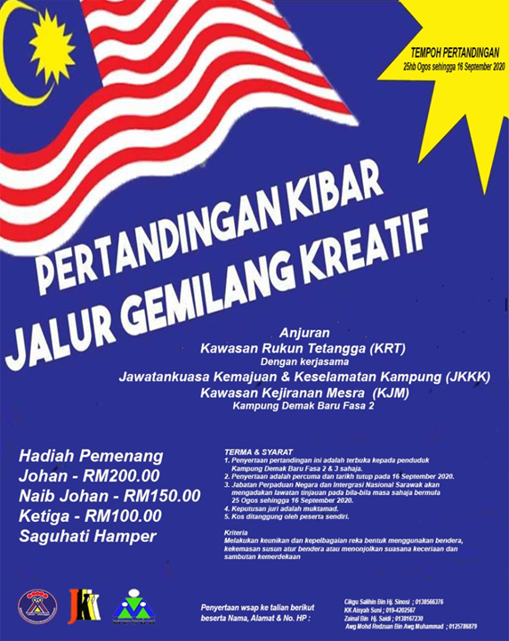 Pertandingan Kibar Jalur Gemilang Kreatif